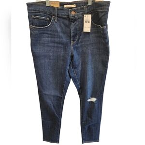 Levi's 311 Shaping Skinny Dark Denim Jean NEW Womens